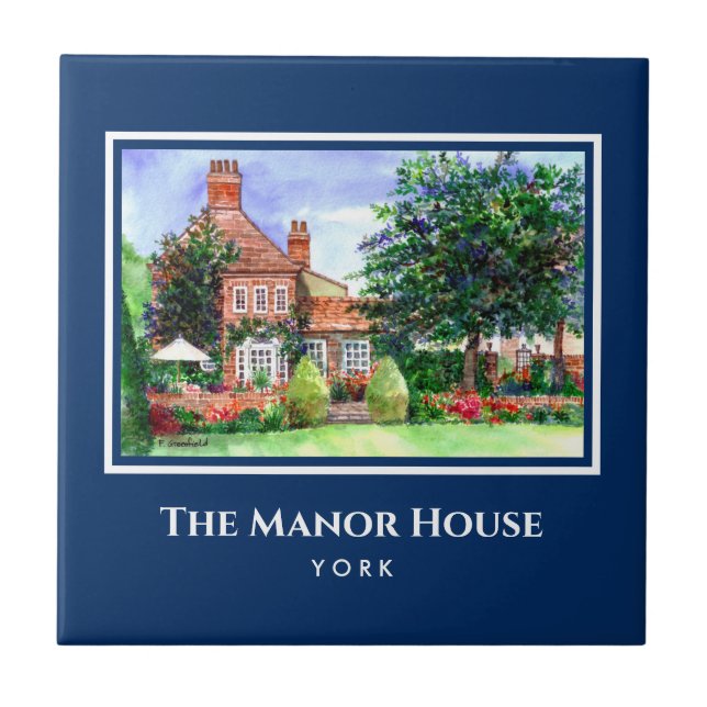 Carreau Manor House York England Country Garden (Devant)