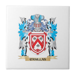 Carreau Manteau de Casillas des bras - crête de famille