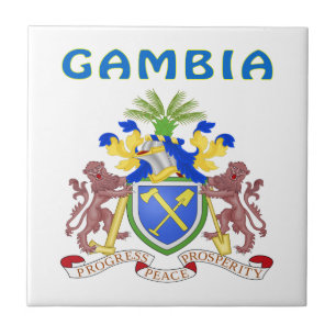 Carreau Manteau de la Gambie des bras
