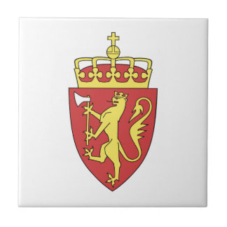 Carreau Manteau de la Norvège des bras