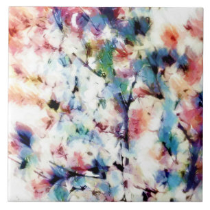 Carreau Marbre de trait moderne en granit abstrait rétro