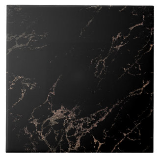 Carreau Marbre look Rose Gold Black Carrelage