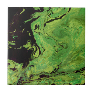 Carreau Marbre vert noir
