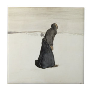 Carreau Marche de la mort (par Magnus Enckell)