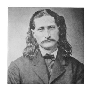 Carreau Maréchal Wild Bill Hickok Vieux Ouest Tireur d'éli