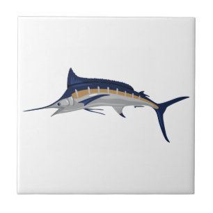 Carreau Marlin bleu