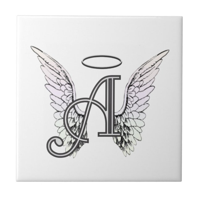 Carreau Marquez avec des lettres un monogramme initial (Devant)