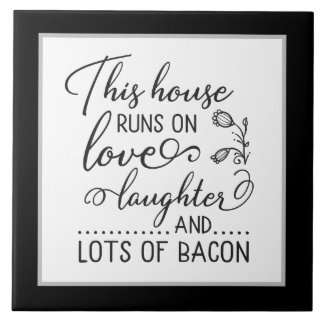 Carreau marrant Kitchen mot art bacon