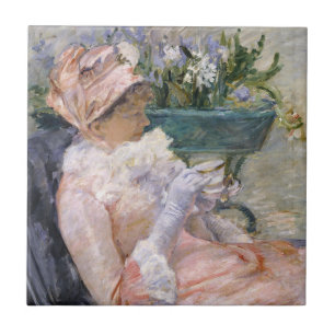 Carreau Mary Cassatt - La Coupe du Thé