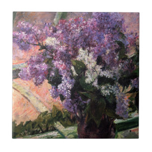 Carreau Mary Cassatt - Lilas dans une fenêtre