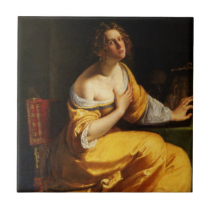 Carreau Mary Magdalene (par Artemisia Gentileschi)