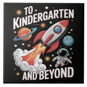 Carreau Maternelle et au-delà Astronaute Rentrée scolaire