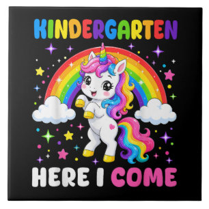 Carreau Maternelle me voilà Licorne Rentrée scolaire