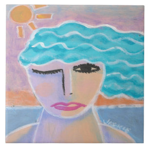 Carreau Matin Sky peinture Abstraite originale