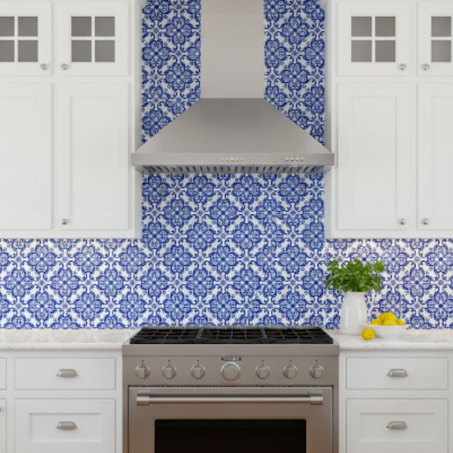 Carreau méditerranéen bleu (Créateur téléchargé)