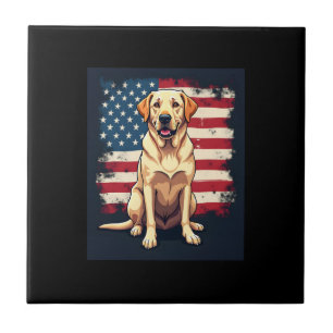 Carreau Meilleur Labrador pour hommes femmes chien labrado