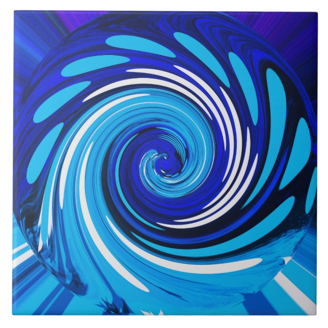 Carreau Mélange bleu (Devant)