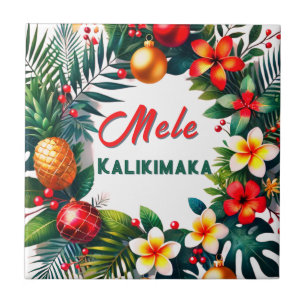 Carreau Mele Kalikimaka