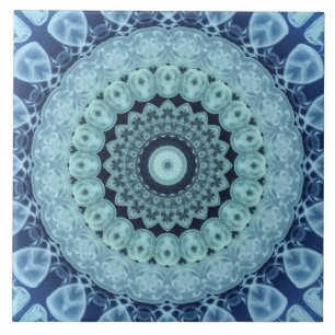 Carreau Mellyfish Mandala Kaleidoscope Médaillon