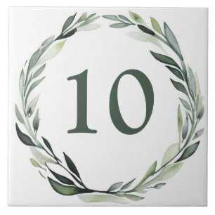 Carreau Mention classique sur mesure Numéro de la maison P