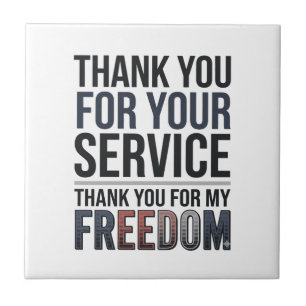 Carreau Merci pour ma liberté Patriotique Vétéran Chemise_