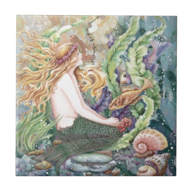 Carreau Mermaid blond (Devant)