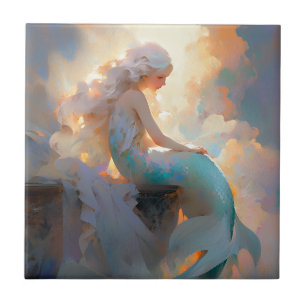 Carreau Mermaid Imaginaire Art