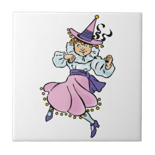 Carreau Merveilleux Magicien d'Oz, Jolie Fille Danseuse Mu