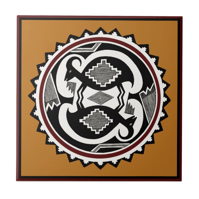 Carreau Mimbres Spiritueux Tribaux (Devant)