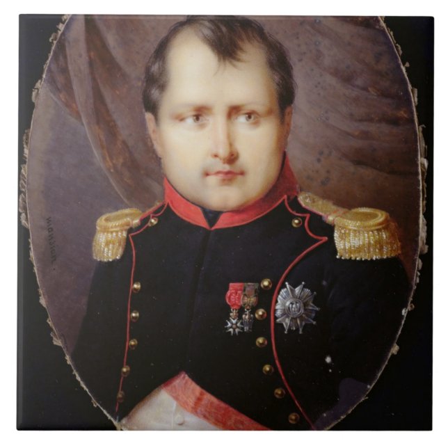 Carreau Miniature du portrait T34002 du napoléon I (Devant)
