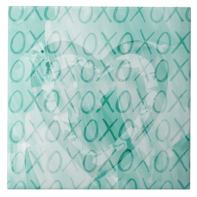 Carreau Mint XOXO Love (Devant)