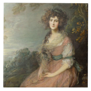 Carreau Mme Richard Brinsley Sheridan, 1785 - 87