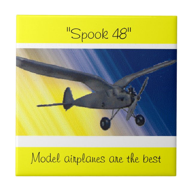 Carreau - Modèle avion - Spook 48 (Devant)
