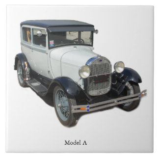 Carreau Modèle blanc Une tuile