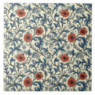 Carreau Modèle Floral William Morris