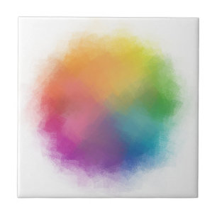 Carreau Moderne coloré Abstrait Art Modèle tendance