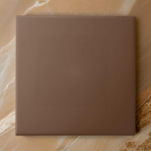 Moderne Cosy Couleur Solide Bois Brown