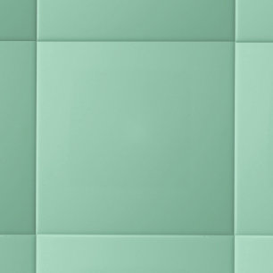 Carreau Moderne Pastel couleur solide Pearl Aqua