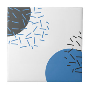 Carreau Moderne, simple, cool, abstrait, motif graphique