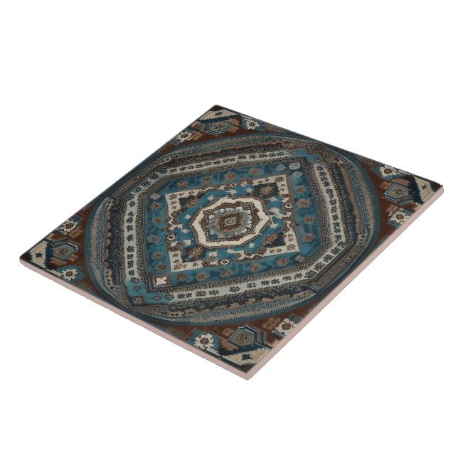 Carreau Moderne Turc Belle collection de vieux Motifs (Côté)