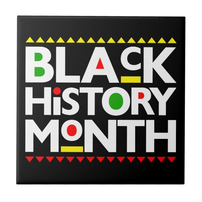 Carreau Mois de l'histoire noire Melanin King Reine Sista  (Devant)