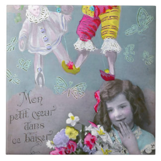 Carreau Mon petit coeur dans ce baiser 2