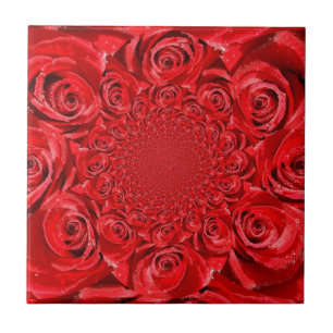 Carreau Monde de couleur rose : Imaginaire floral