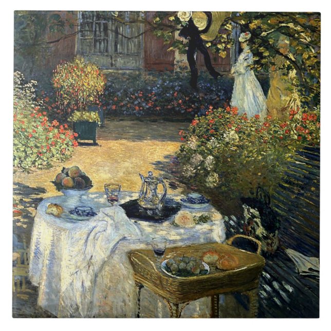 Carreau Monet - Le déjeuner (Devant)