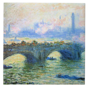 Carreau Monet - Pont de Waterloo, Londres,