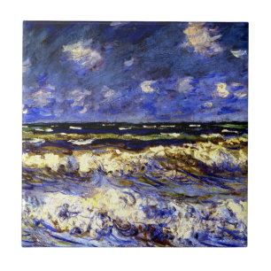 Carreau Monet - Une mer orageuse