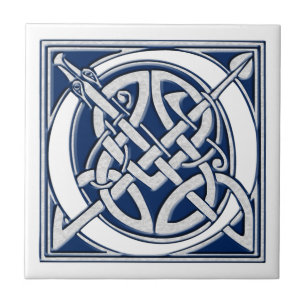 Carreau Monogramme Celtique O