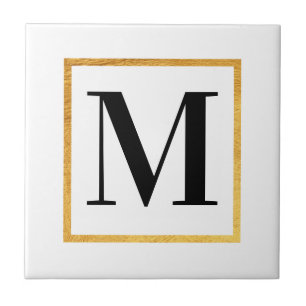 Carreau Monogramme d'or