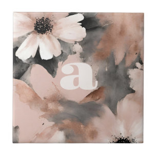 Carreau Monogramme rose pastel 