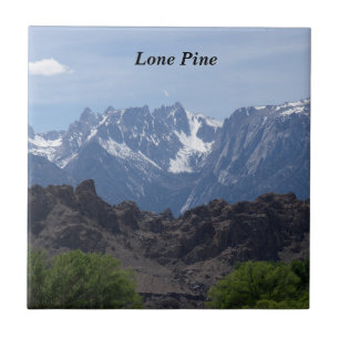 Carreau Montagnes enneigées de Lone Pine
